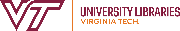 Virginia Tech, University Libraries Logo